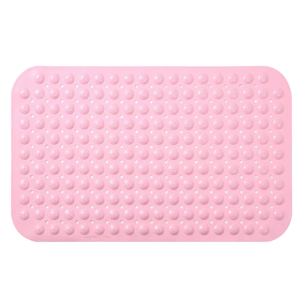 Anti-Slip Waterproof PVC Bathtub Mat, Custom Shape Eco-Friendly Quick-Dry Shower Mat