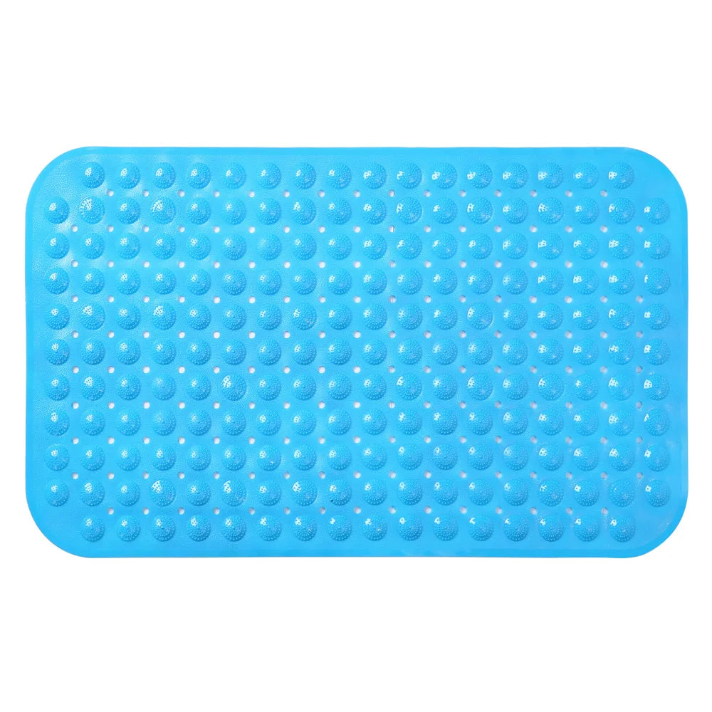 Anti-Slip Waterproof PVC Bathtub Mat, Custom Shape Eco-Friendly Quick-Dry Shower Mat