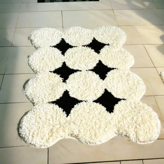 Best Quality Custom Luxury Microfiber Bath Mat, Super Absorbent with TPR Backing for Bedroom & Home Decoration